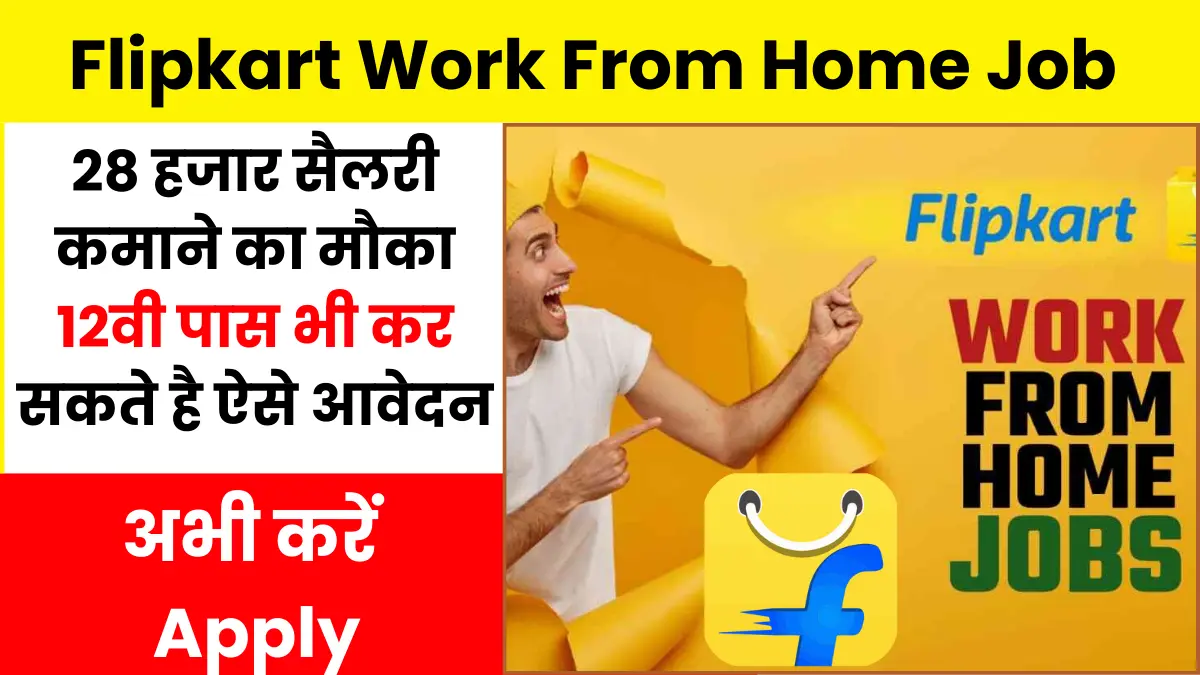 Flipkart Work From Home Job