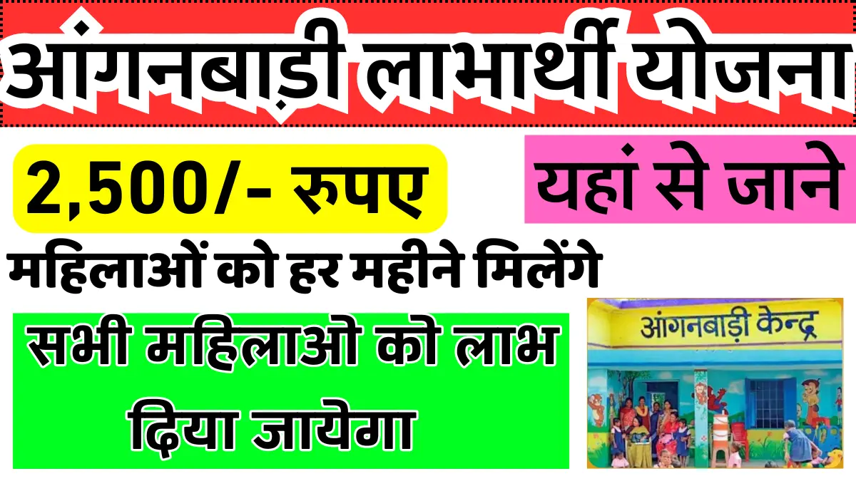 Anganwadi Labharthi Yojana Online 2024