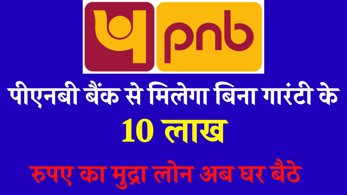 PNB E Mudra Loan